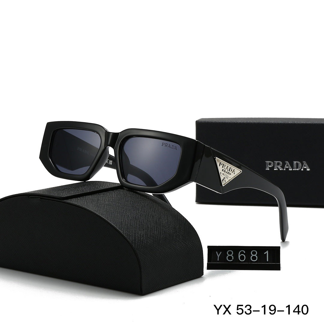 Nuevas gafas de sol Pujia 2025 P para hombres, moda transfronteriza y temperamento versátil, gafas de sol para hombres y mujeres protección UV