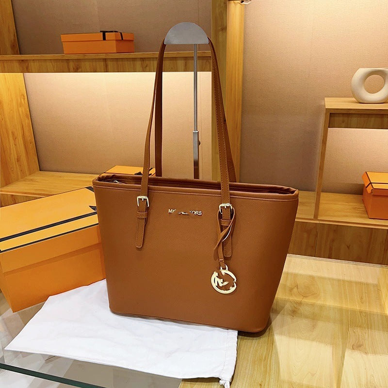 Nuevo bolso de mujer Tote 2025, elegante y moderno y versátil bolso de un solo hombro, bolso bandola, bolso de gran capacidad, comercio transfronterizo
