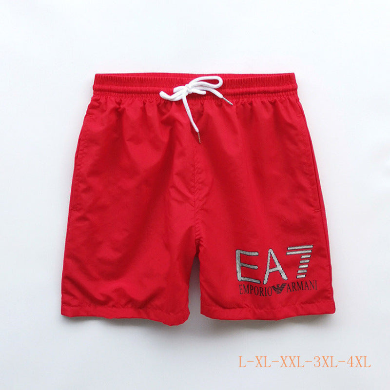Pantalones cortos deportivos casual para hombres, verano juvenil sueltos, transpirables, de moda, running, fitness, playa, aguas termales, playa de secado rápido