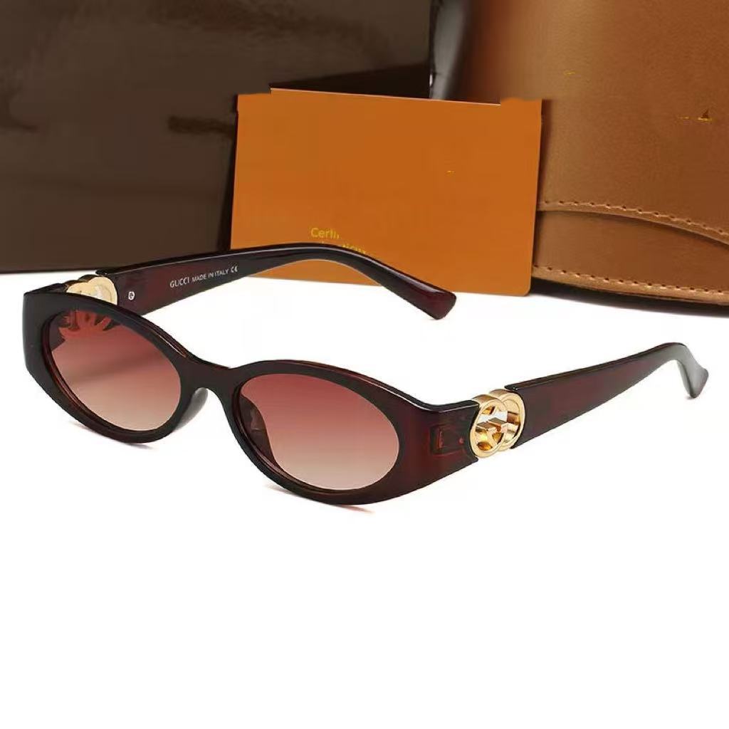 Gafas de sol de montura pequeña de estilo ojo de gato para mujer, gafas de sol versátiles de moda europeas y americanas, gafas de estilo urbano transfronterizo para hombre al por mayor