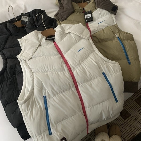 Reversible N Vest | Detachable Hood