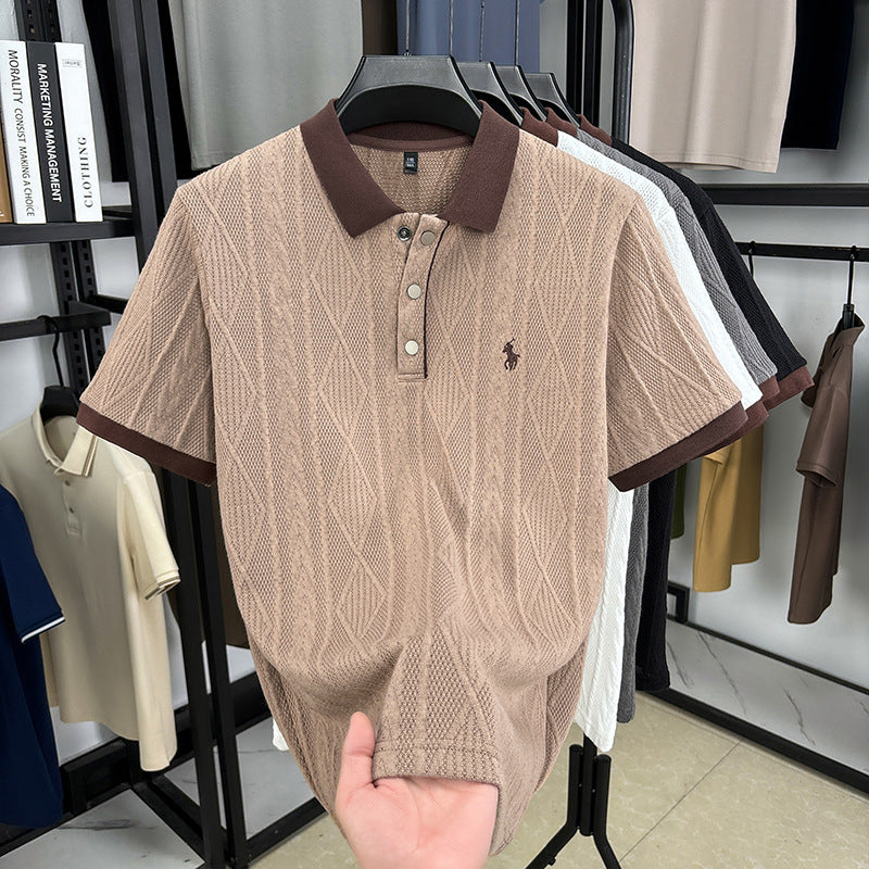 Jersey Bordado Jacquard Hombre - Estilo Elegante