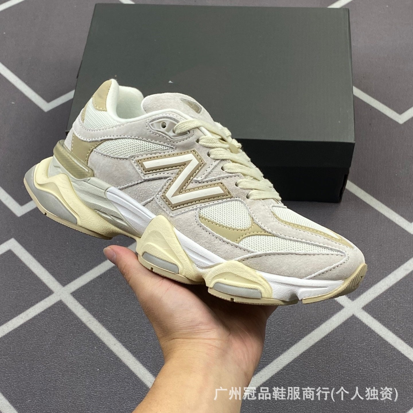 Putian NB9060 Millennium Millennium Elephant Hoof Zapatillas de correr de malla baja y de caña baja para hombre y mujer para zapatillas de papá