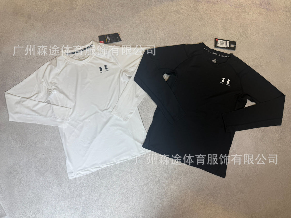 Fitted sports t-shirt, short and long sleeve, breathable, running, fitness, soccer, basketball training base layer, quick-dry, high elasticity