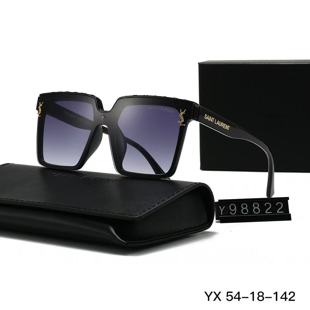 High-End Square Frame Sunglasses | Unisex S