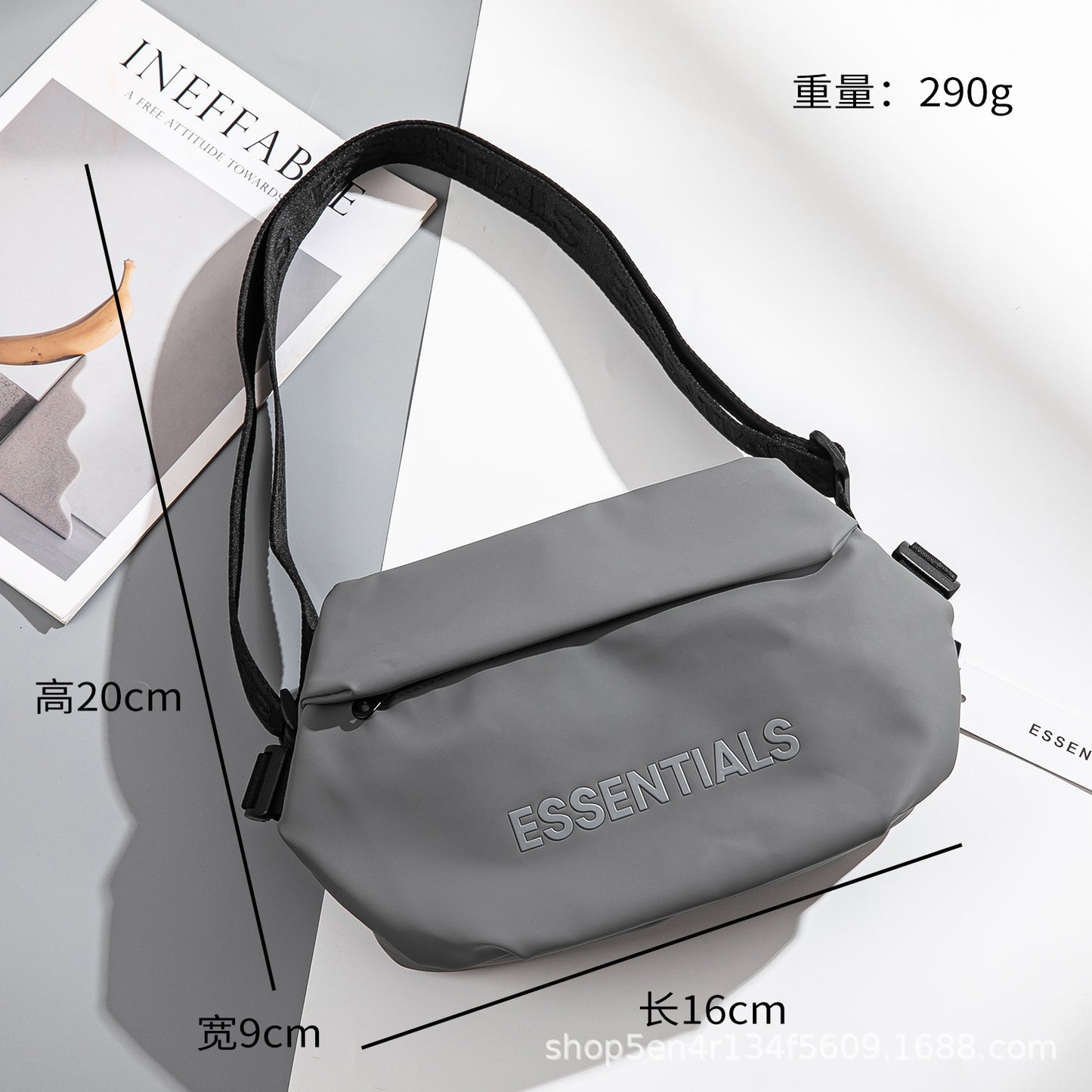 Essentials Bolso Bandolera Moda 2025 | Accesorio Streetwear Premium