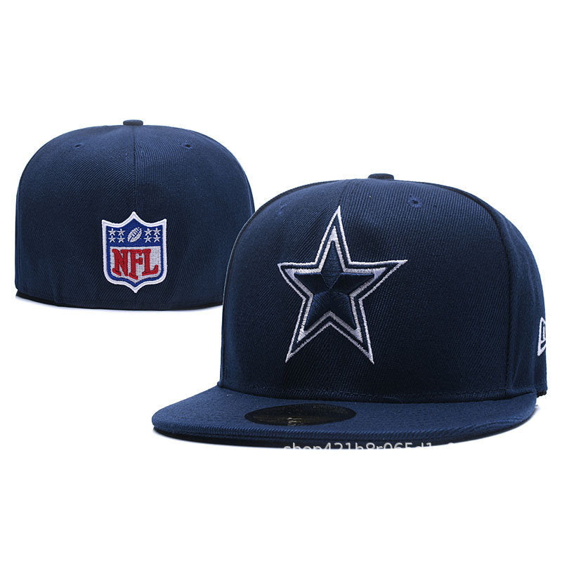 Baseball-Cap, geschlossene Rückseite, flacher Schirm, Mix | Unisex, verstellbar, gebogener Schirm