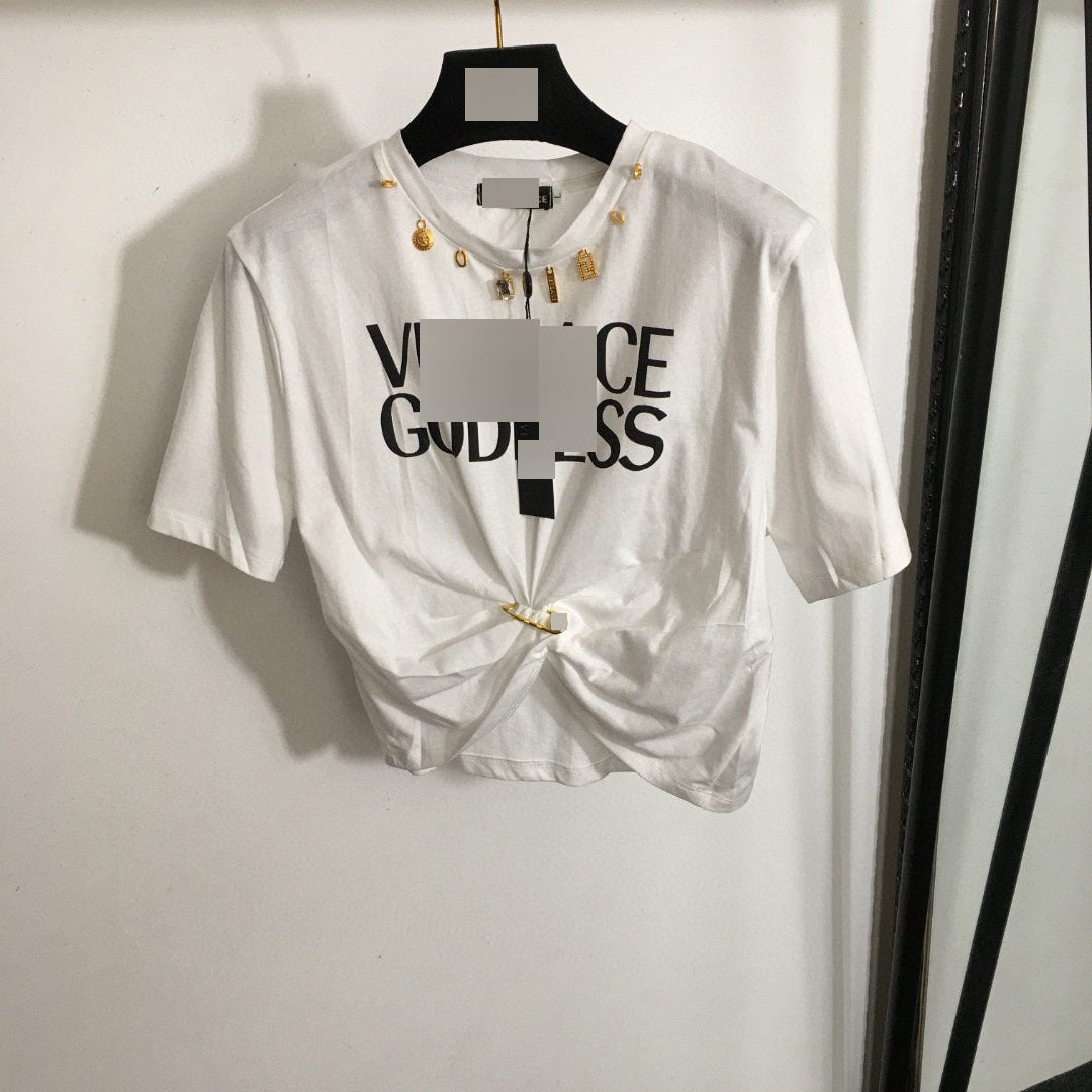 Camiseta Versa ce Corta | Estampado Medusa