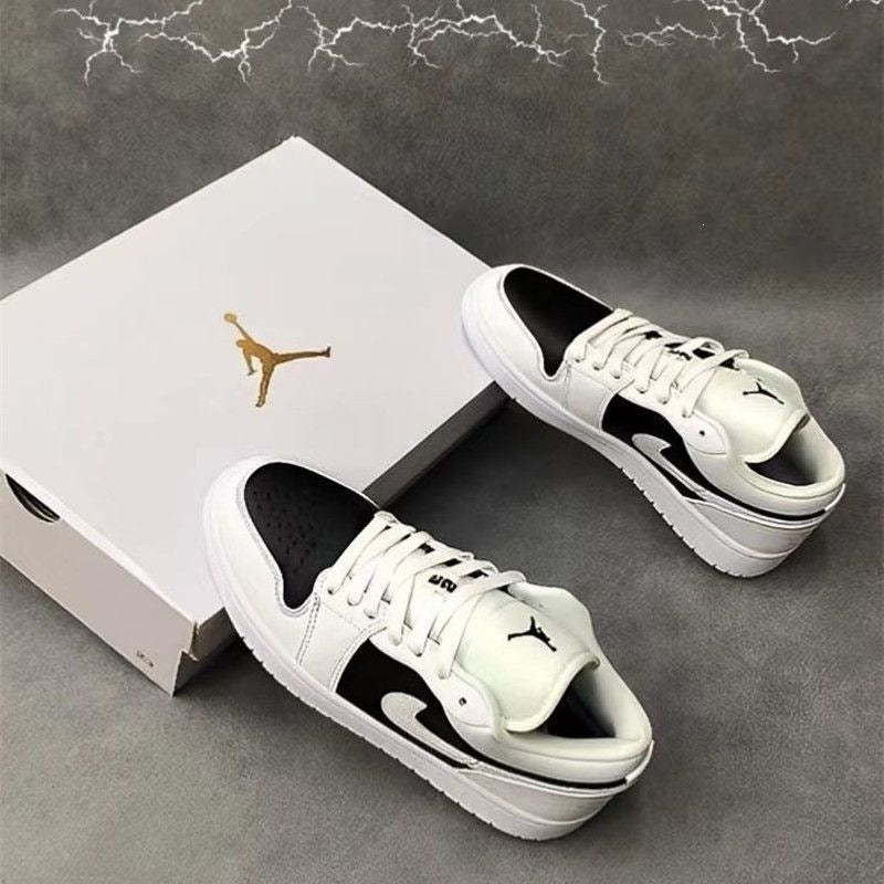 AJ1 Putian Sneakers | White and Grey