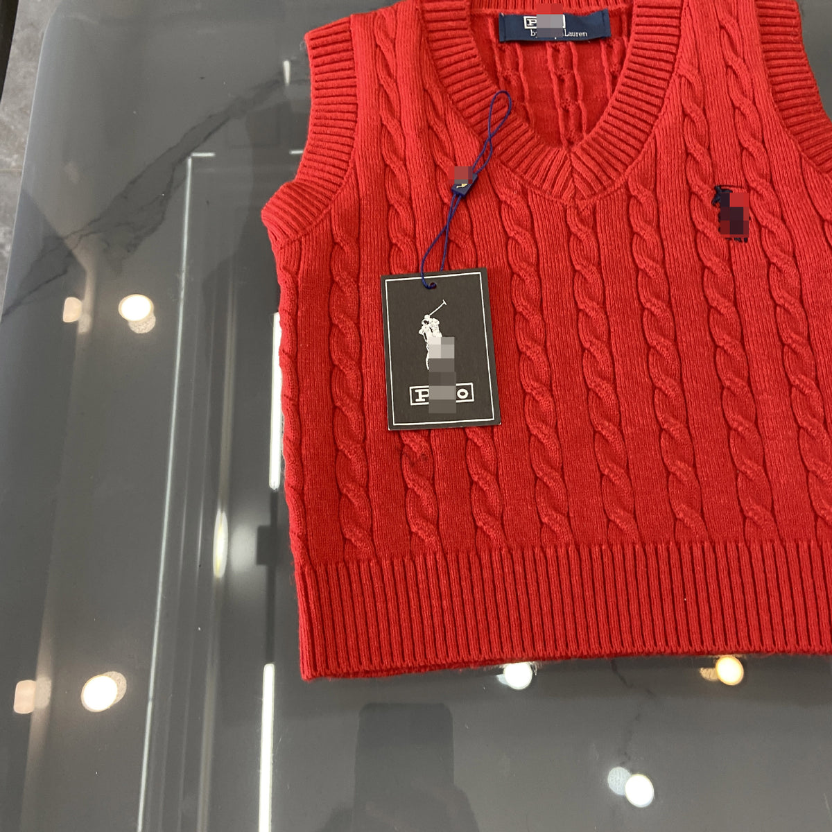 RL Boys' Knit Vest | V-Neck