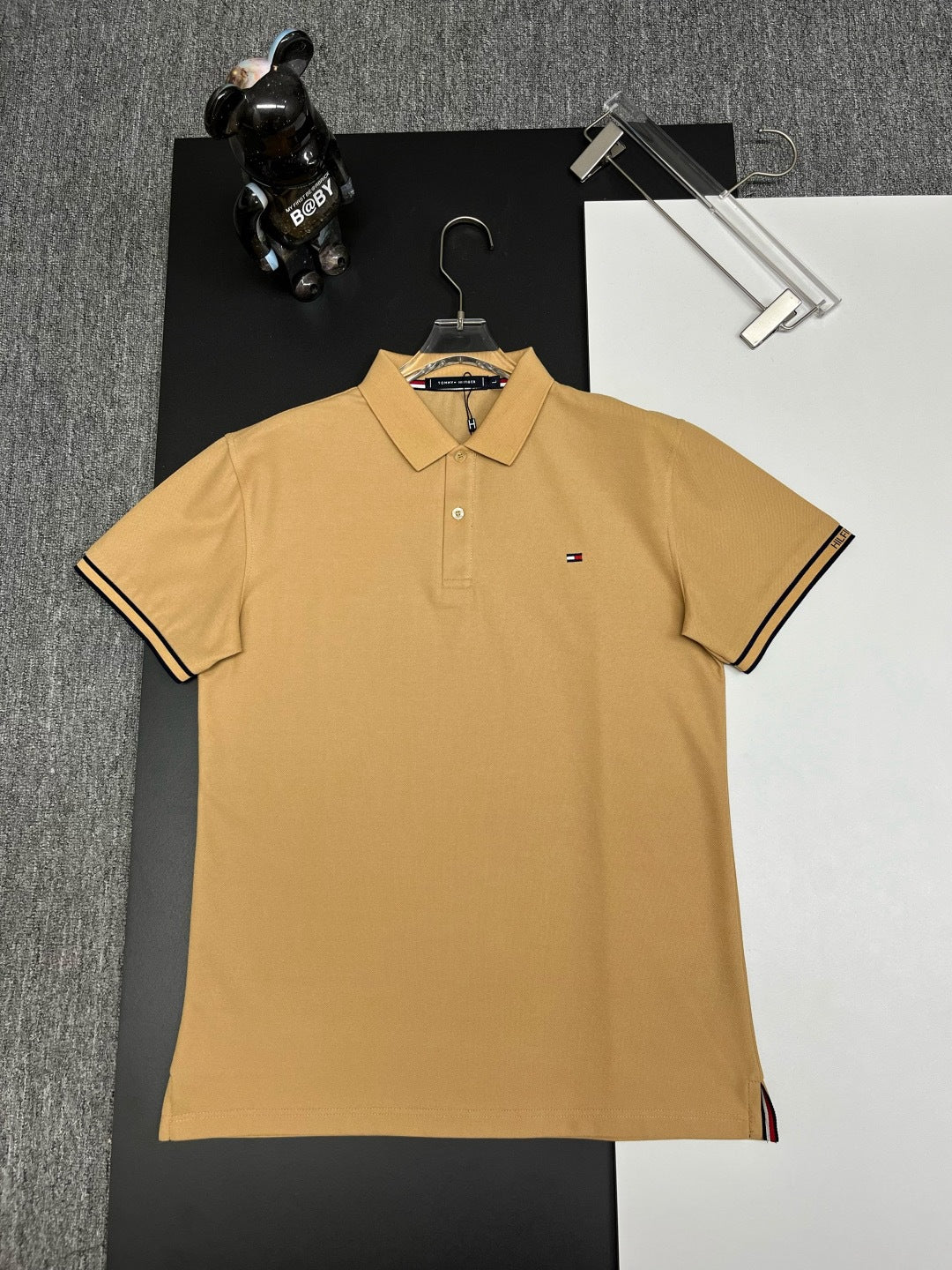 Polo em Algodão Puro para Homem | Manga Curta Business Casual