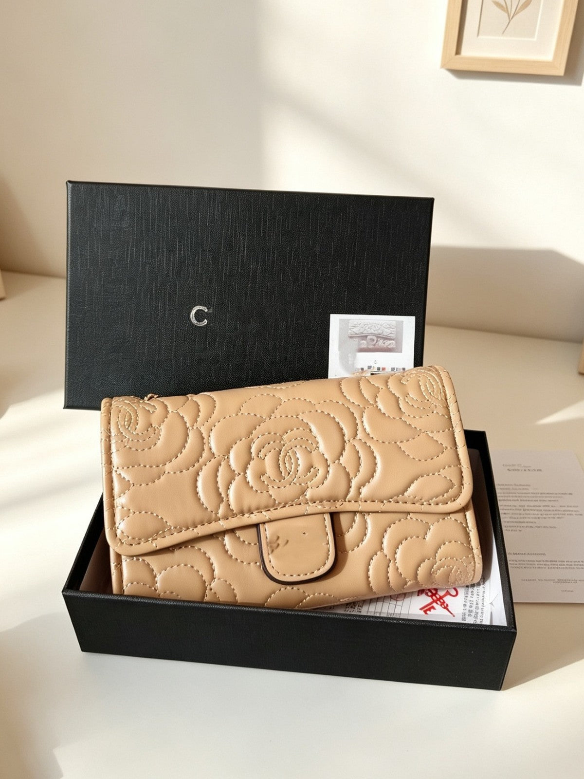 Women's Luxury Lightweight Long Zip Wallet | With Box