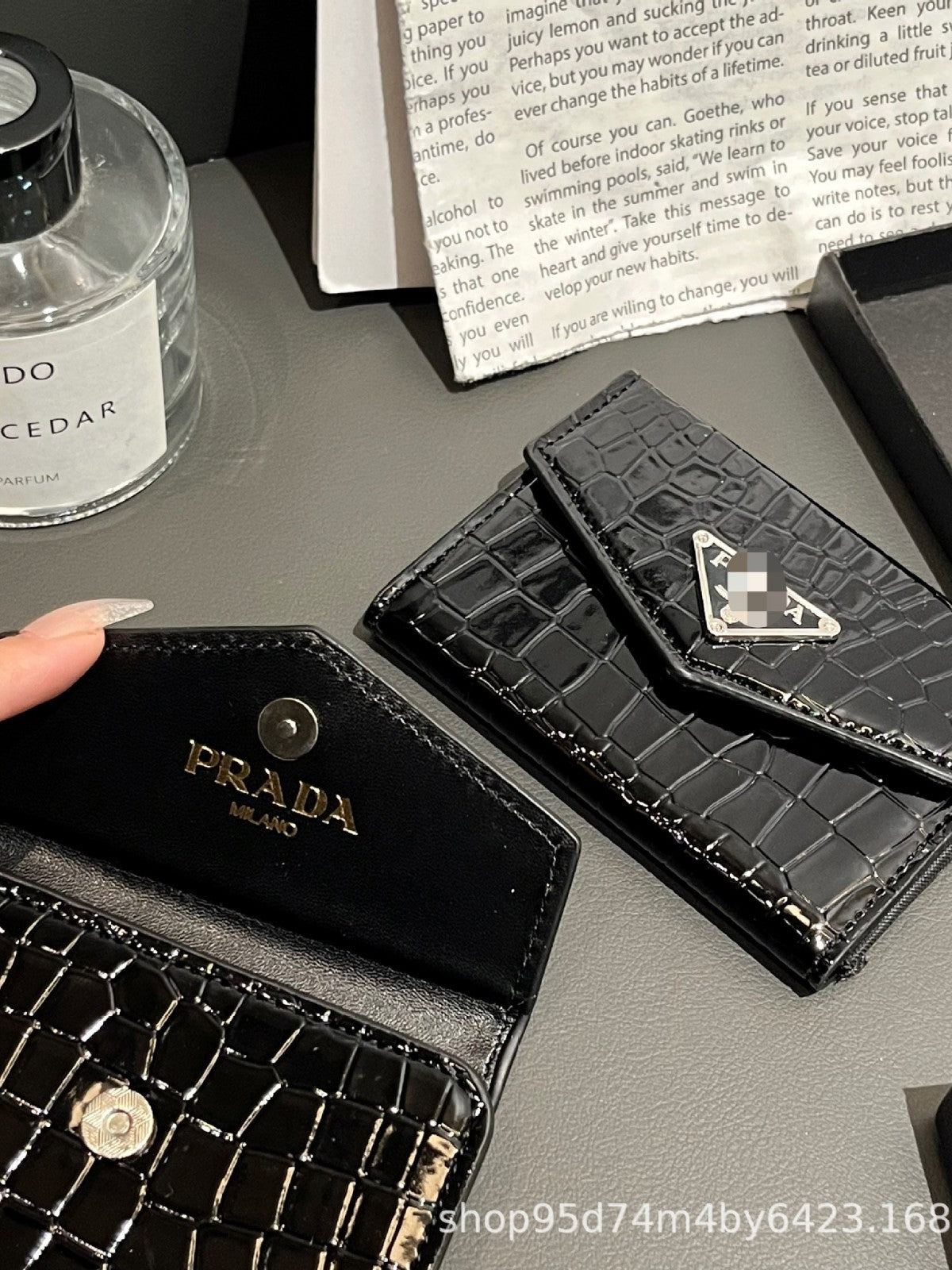 Tarjetero 6 Ranuras + Caja Regalo | Organizador Tarjetas Premium
