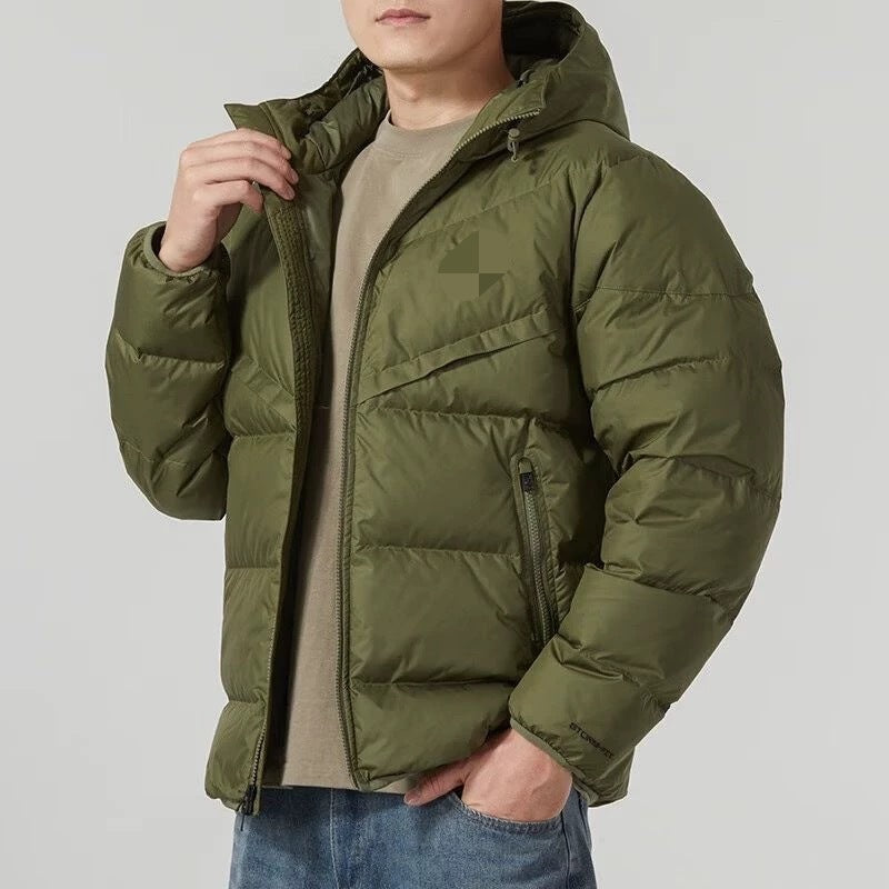 Men's Cotton Hooded Jacket | Winter