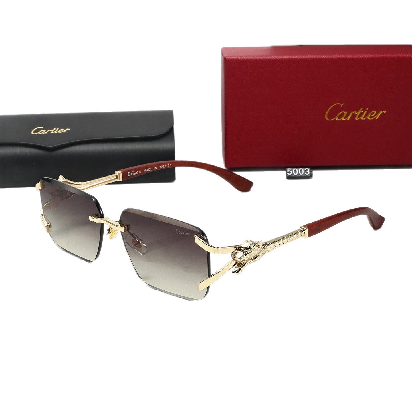 Gafas de Sol Estilo INS Sin Montura Mujer Protección UV
