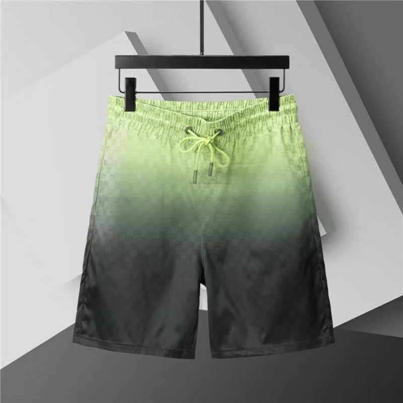 Verano 2026 Nuevos pantalones de playa transfronterizos europeos y americanos de secado rápido, pantalones cortos casuales holgados y de moda al por mayor