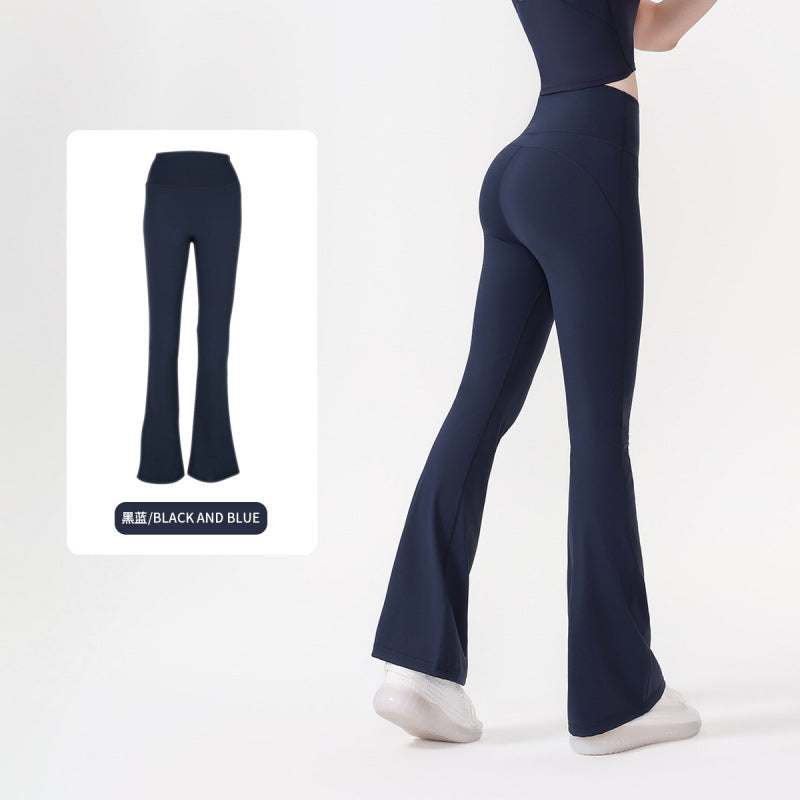 Pantalón Yoga Mujer AL | Microacampanado Y Talle Alto