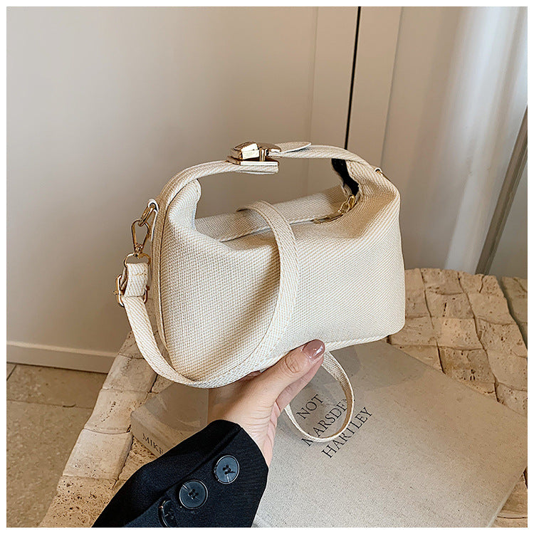 Bolso Niche para mujer, Nuevo Bolso Versátil de Almohada Primavera/Verano 2024, Bolso Casual Sencillo de Hombro Cruzado