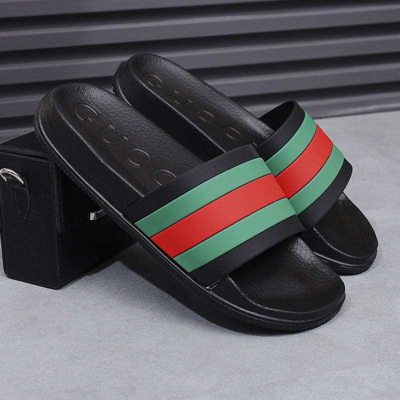 Zapatillas chulas para mujeres, hogar, interior, casa, suelas suaves, antideslizante eva, hombres de comercio exterior versátiles, transpirables, ligeros y cómodos.