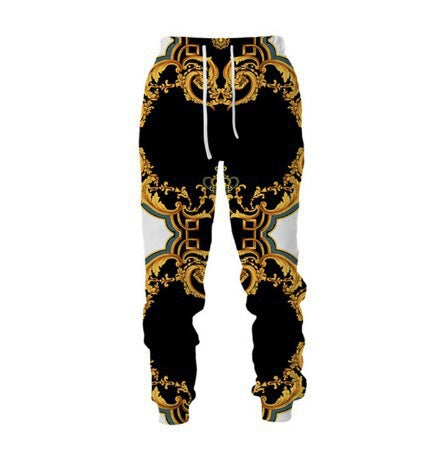 3D Ethnic Sweatpants | Men's Casual V
