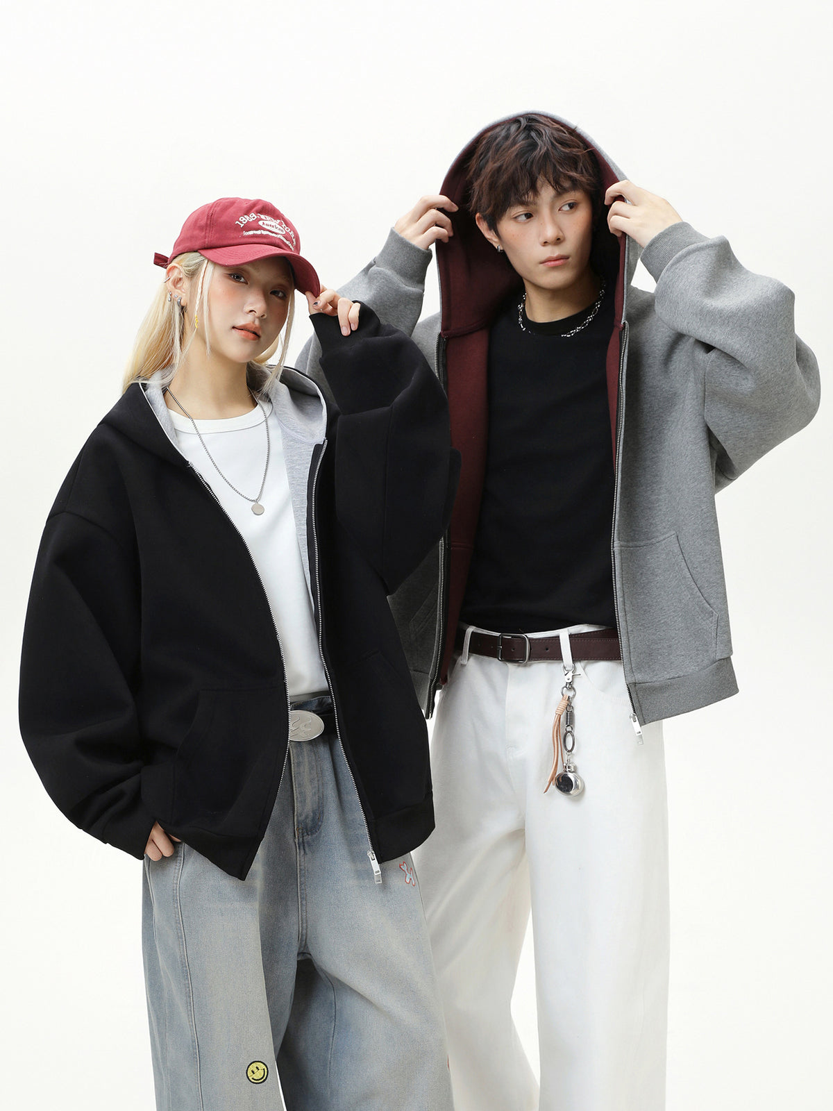 Premium Unisex Hoodie | Contrasting Lining