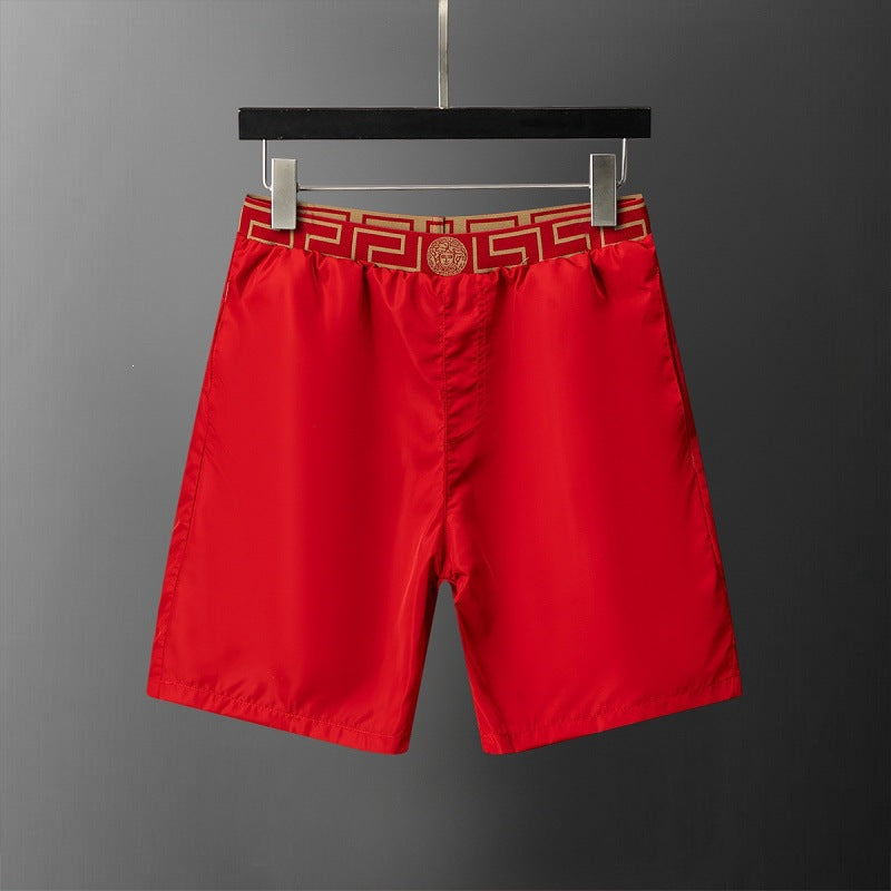Pantalón deportivo deportivo de cinco puntos transpirable y transpirable de alta calidad y venta transfronteriza de verano de alta calidad y venta caliente