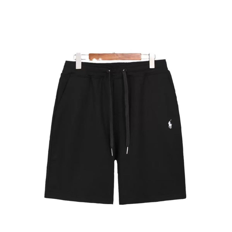 Pantalon brodé poney homme | Coton sportif respirant