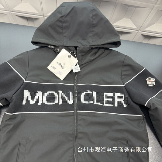 Men's Hooded Softshell Jacket | Light Luxury Embroidery 2026