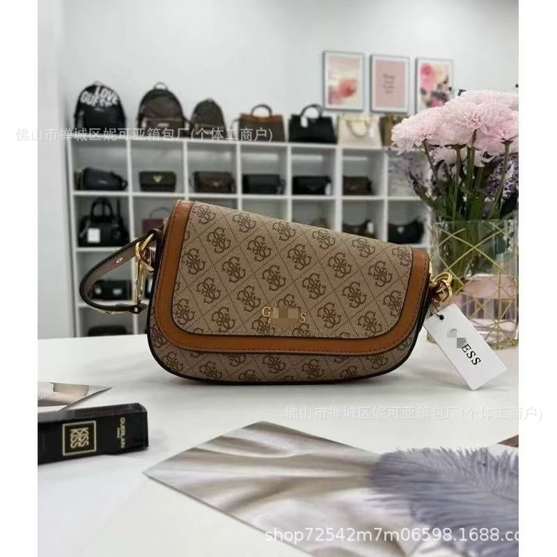 GU Women's Vintage Handbag | Snake Print | No Box