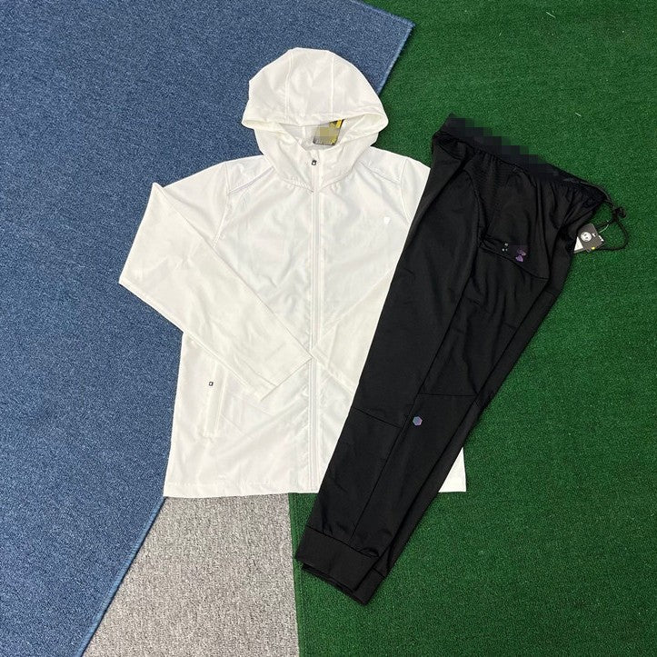Conjunto Deportivo AU | Chaqueta Y Pantalón | Fino e Impermeable
