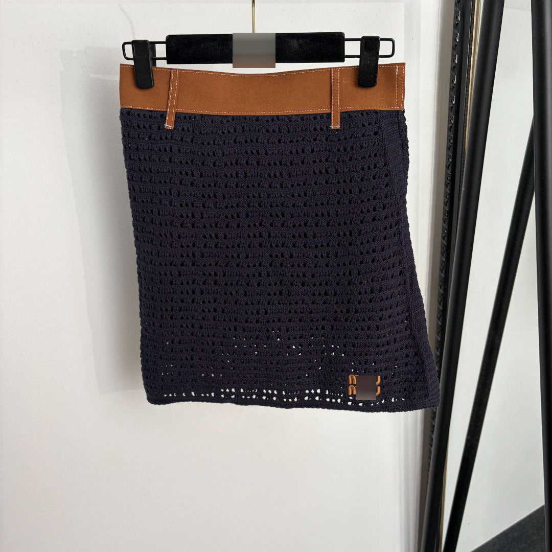 Women's Knit Set MM | Top And Mini Skirt