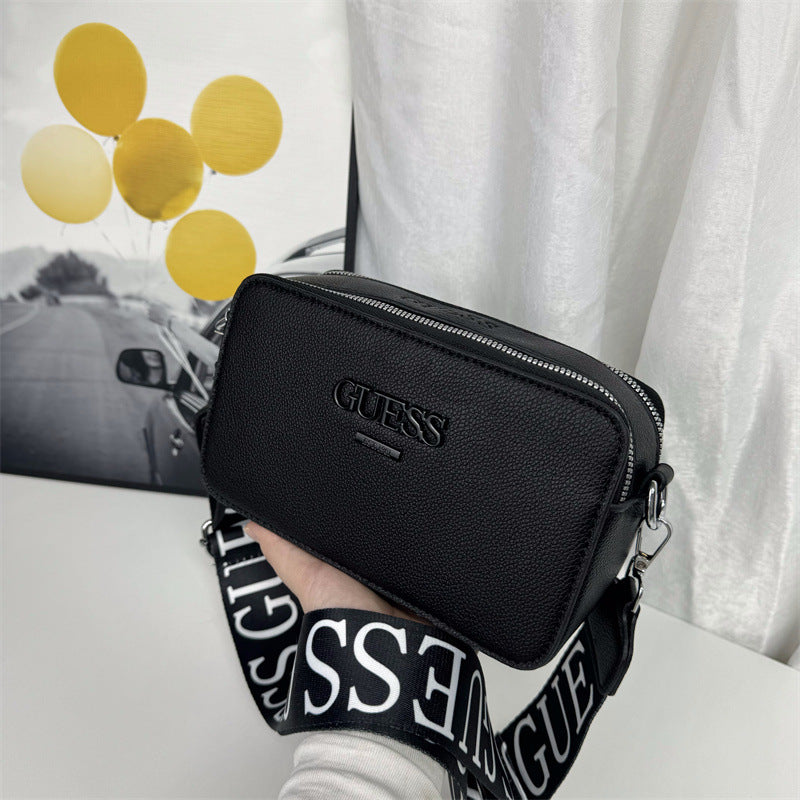 Bolso cruzado de mujer con patrón pequeño de lichi, bandolera de un solo hombro, moda de comercio exterior transfronterizo, bolso cuadrado pequeño, cartera nueva y de moda