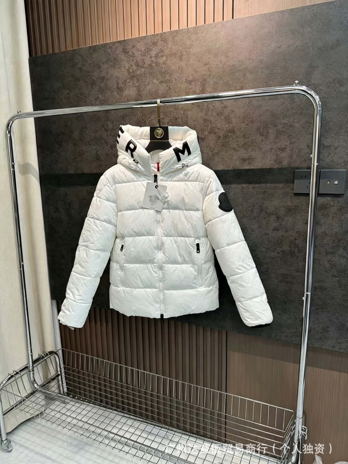 Mengjia Maya dicke Daunenjacke, glänzende, warme Unisex-Jacke mit Kapuze, Export möglich
