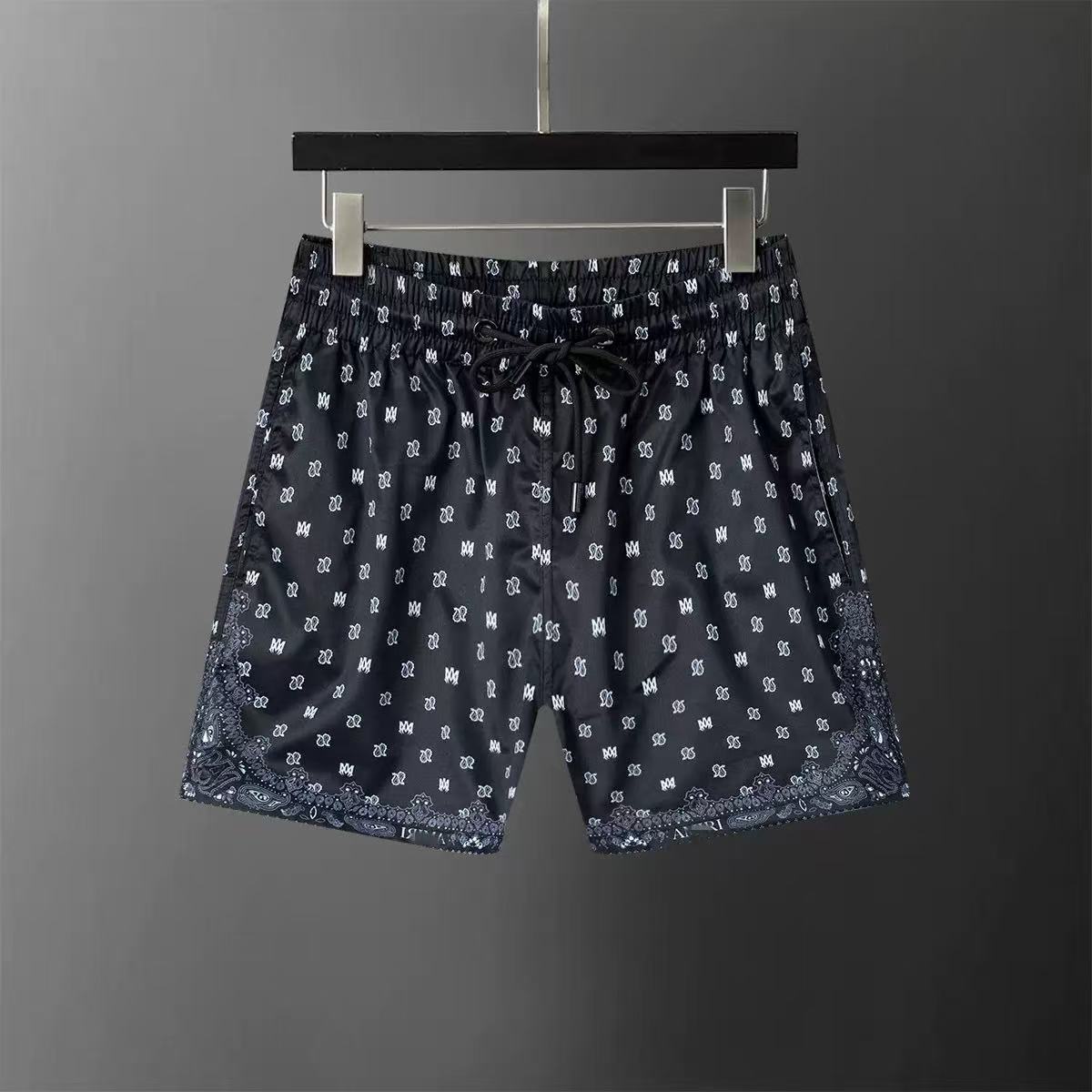 Bañadores Cortos de Playa Unisex Seda Hielo Verano