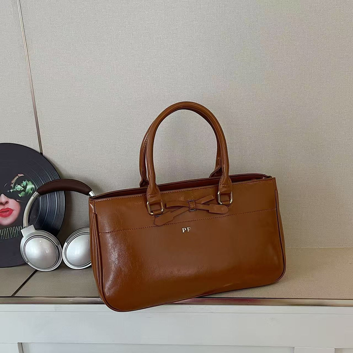 Borsa Tote da Donna Cartella | Tracolla da Lavoro Grande Capacità | Senza Scatola