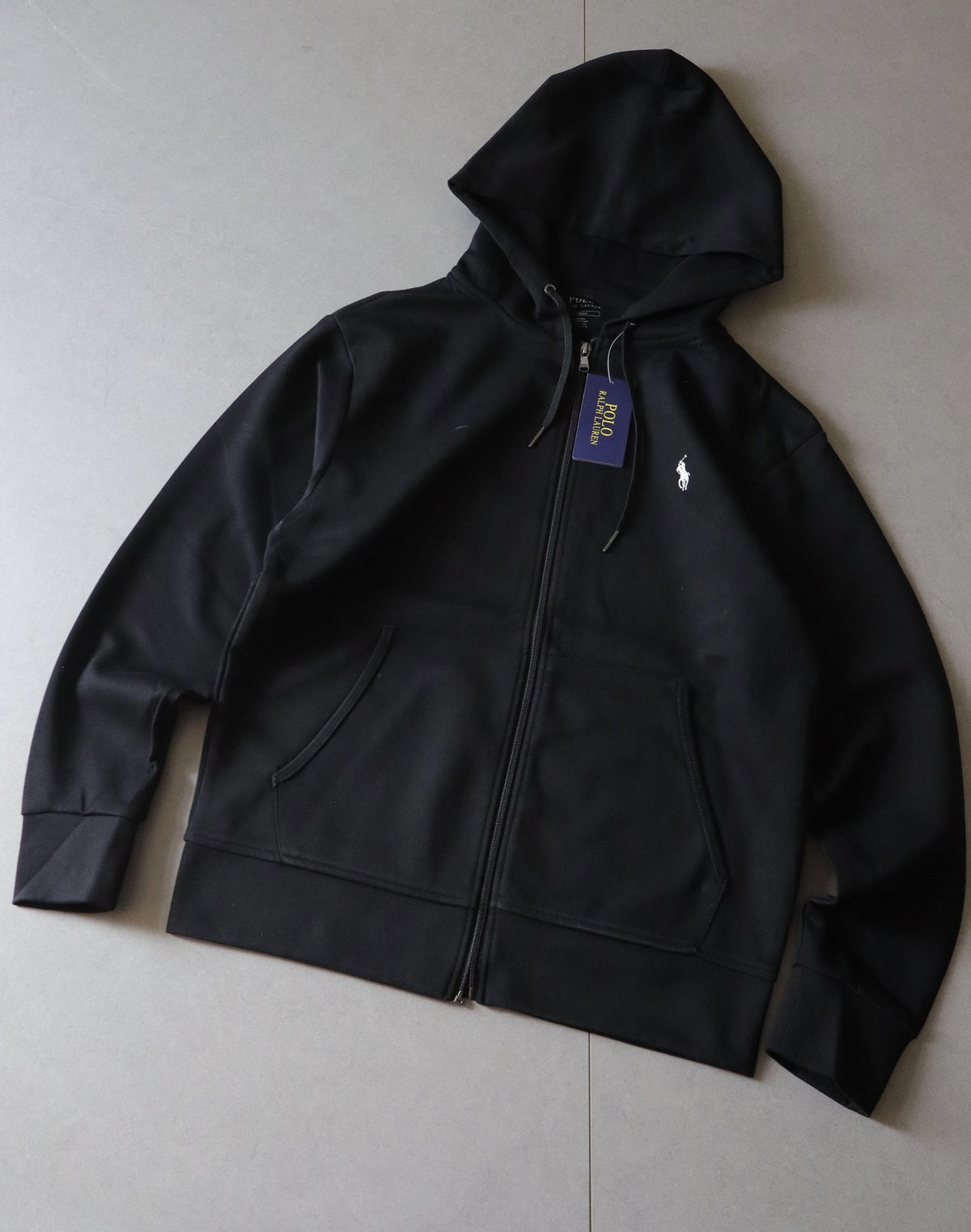 Sudadera RL Con Cremallera | Caballo Bordado