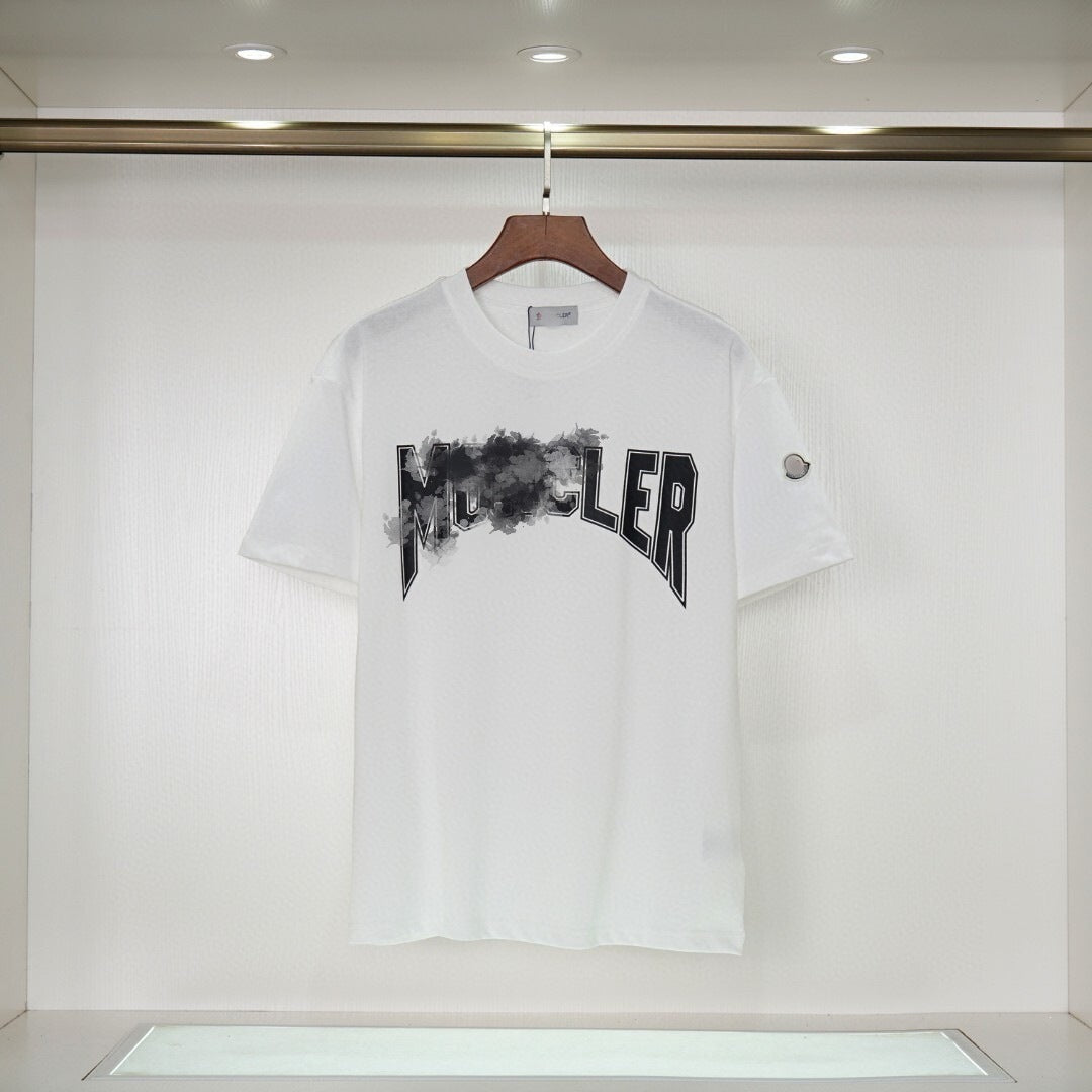 Camiseta Bordada Hombre MON | Cuello Redondo