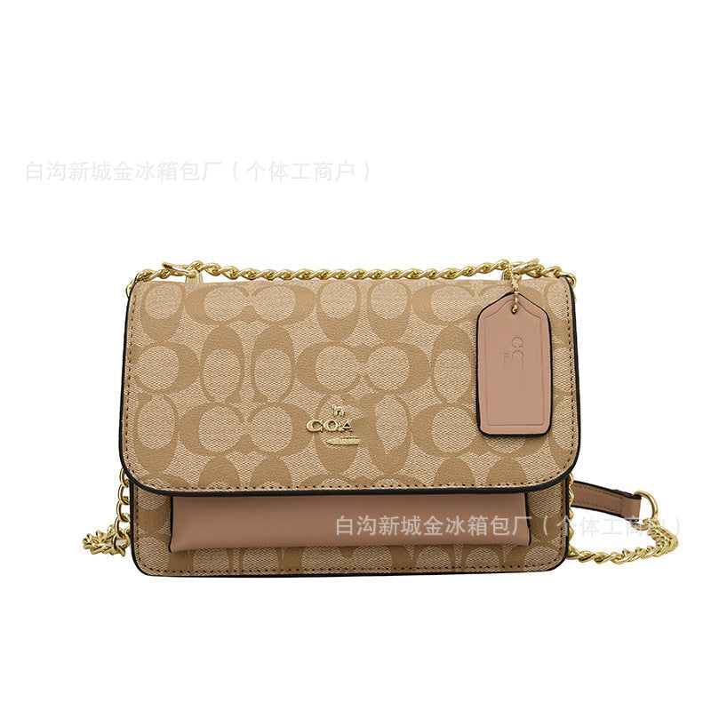 Bolsa C Bolso cuadrado de venta caliente transfronterizo de moda y versátil tofu Comercio exterior bolso de cadena caliente bolso de mujer de alta calidad bolso bandolera
