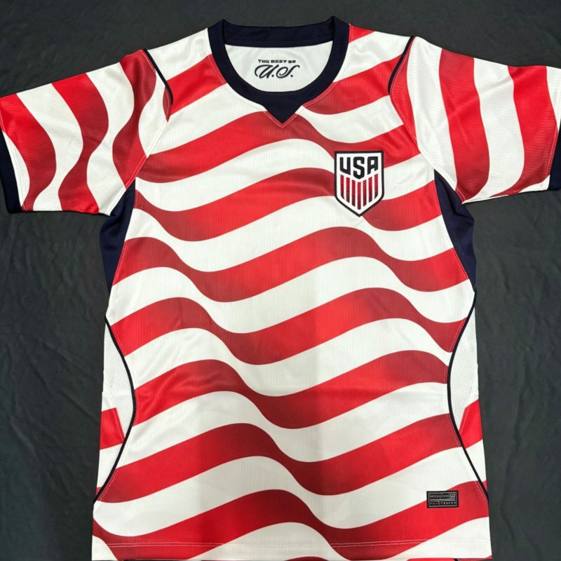 Camisetas edición de jugadores para jugadores de la Copa del Mundo en Brasil, Argentina y Canadá suministradas directamente por el fabricante para camisetas deportivas de manga corta