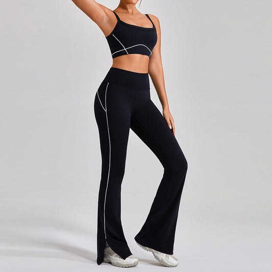 Conjunto Deportivo Yoga Tirantes Mujer - Bicolor